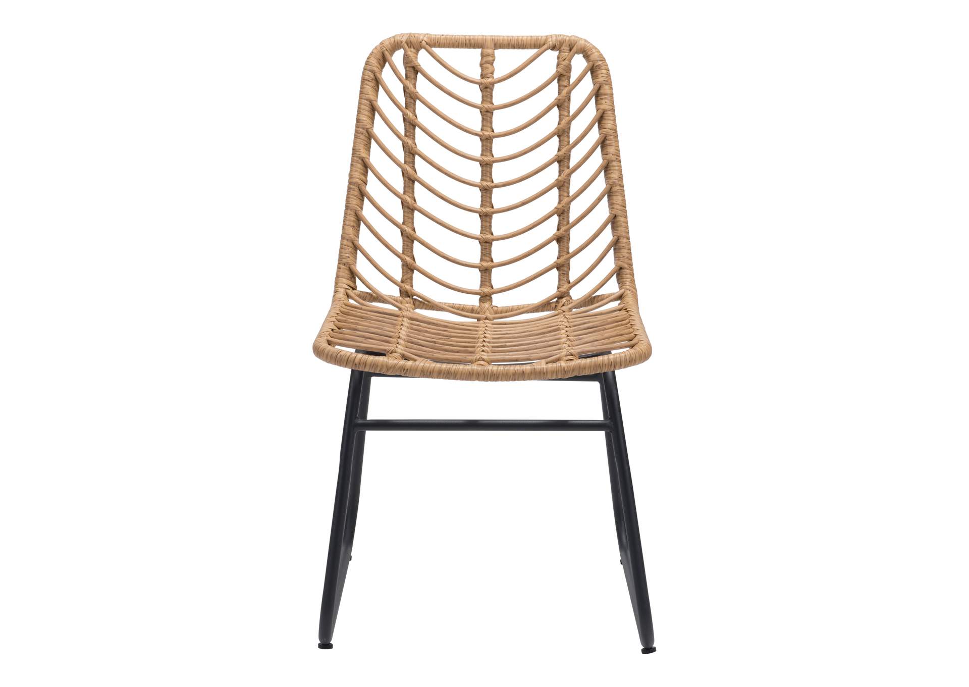 Laporte Dining Chair (Set Of 2) Natural,Zuo