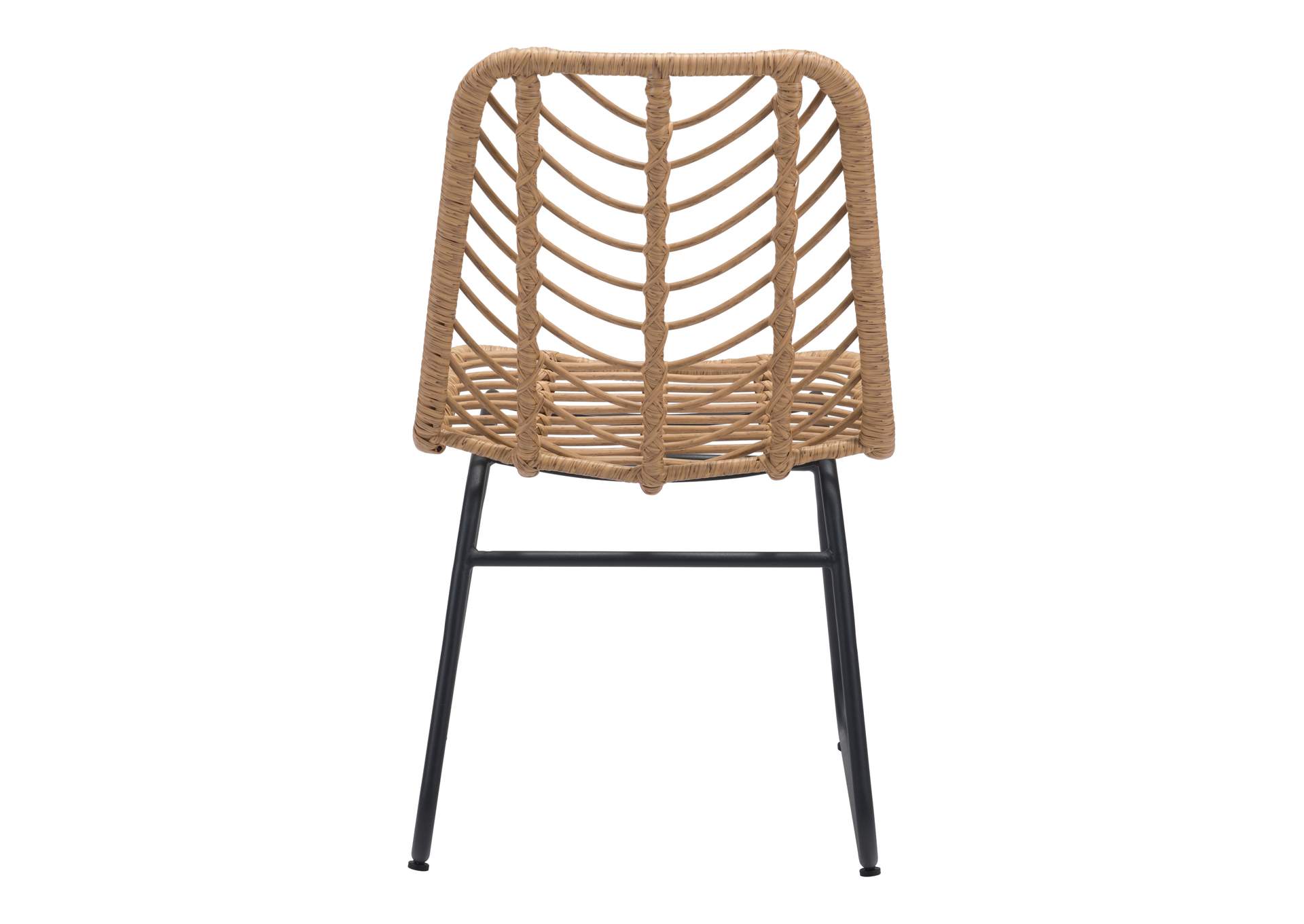 Laporte Dining Chair (Set Of 2) Natural,Zuo