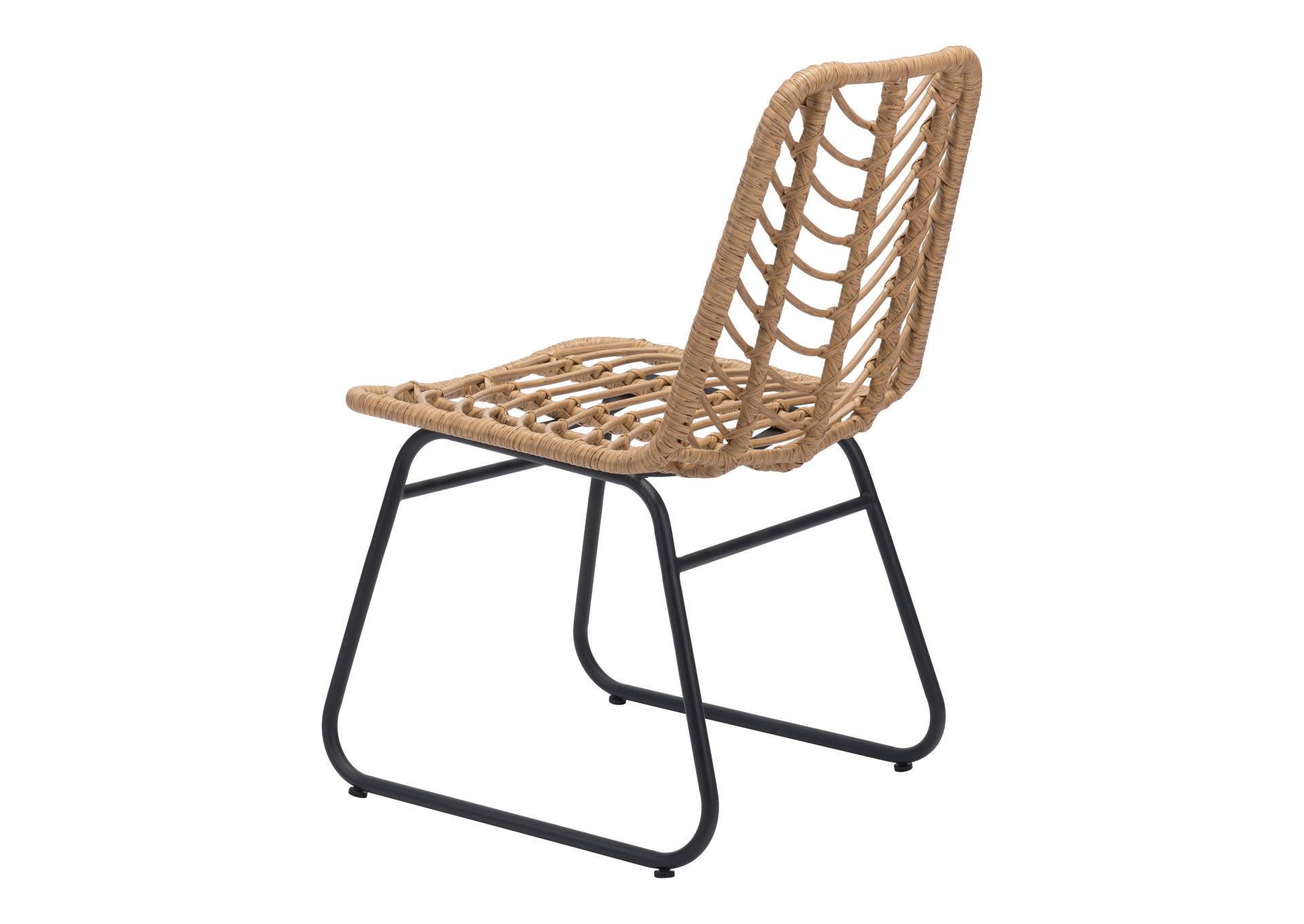 Laporte Dining Chair (Set Of 2) Natural,Zuo