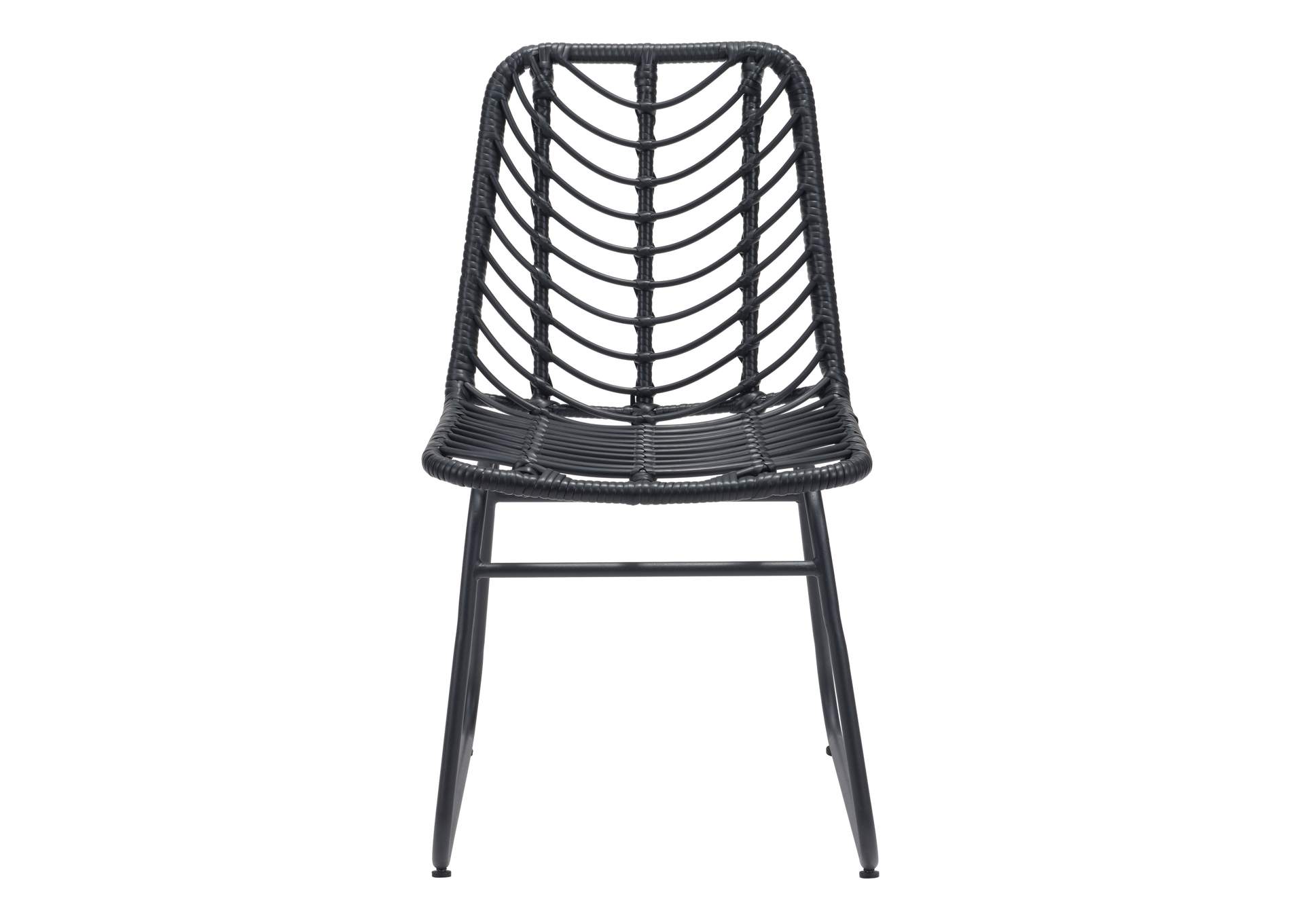 Laporte Dining Chair (Set Of 2) Black,Zuo