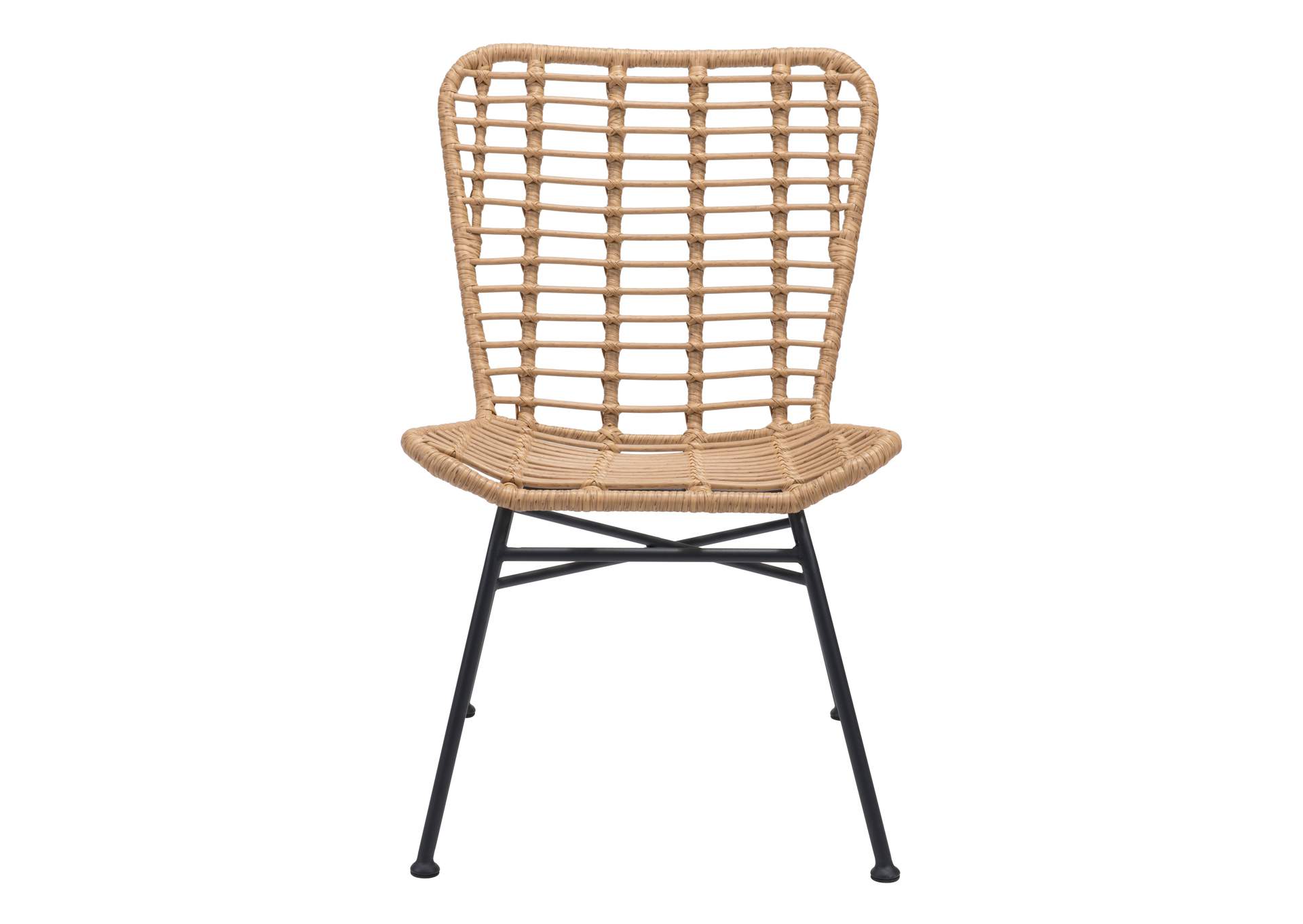 Lorena Dining Chair (Set Of 2) Natural,Zuo