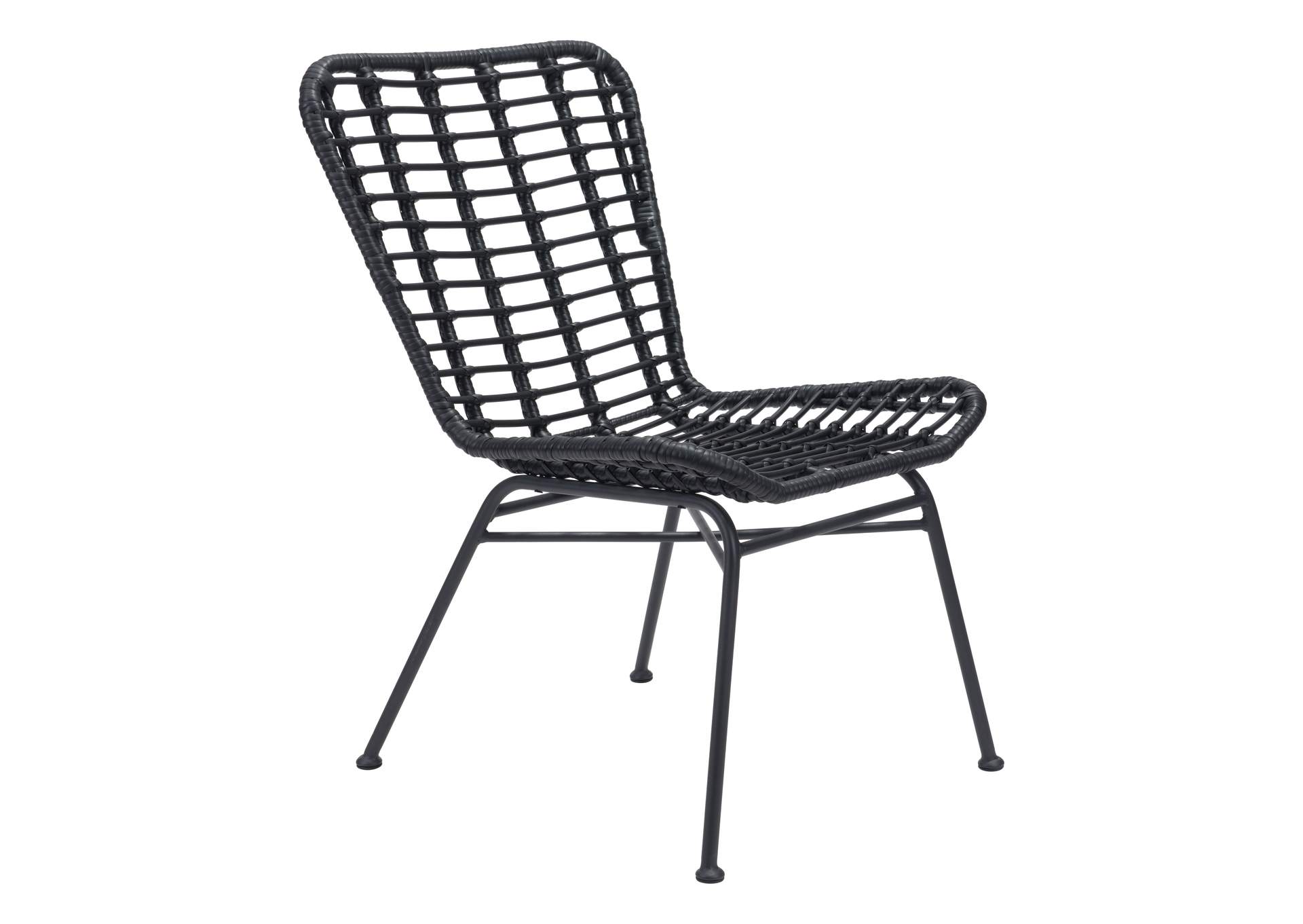 Lorena Dining Chair (Set Of 2) Black,Zuo