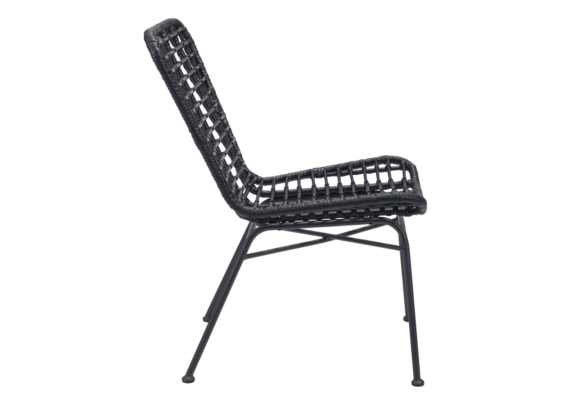 Lorena Dining Chair (Set Of 2) Black,Zuo