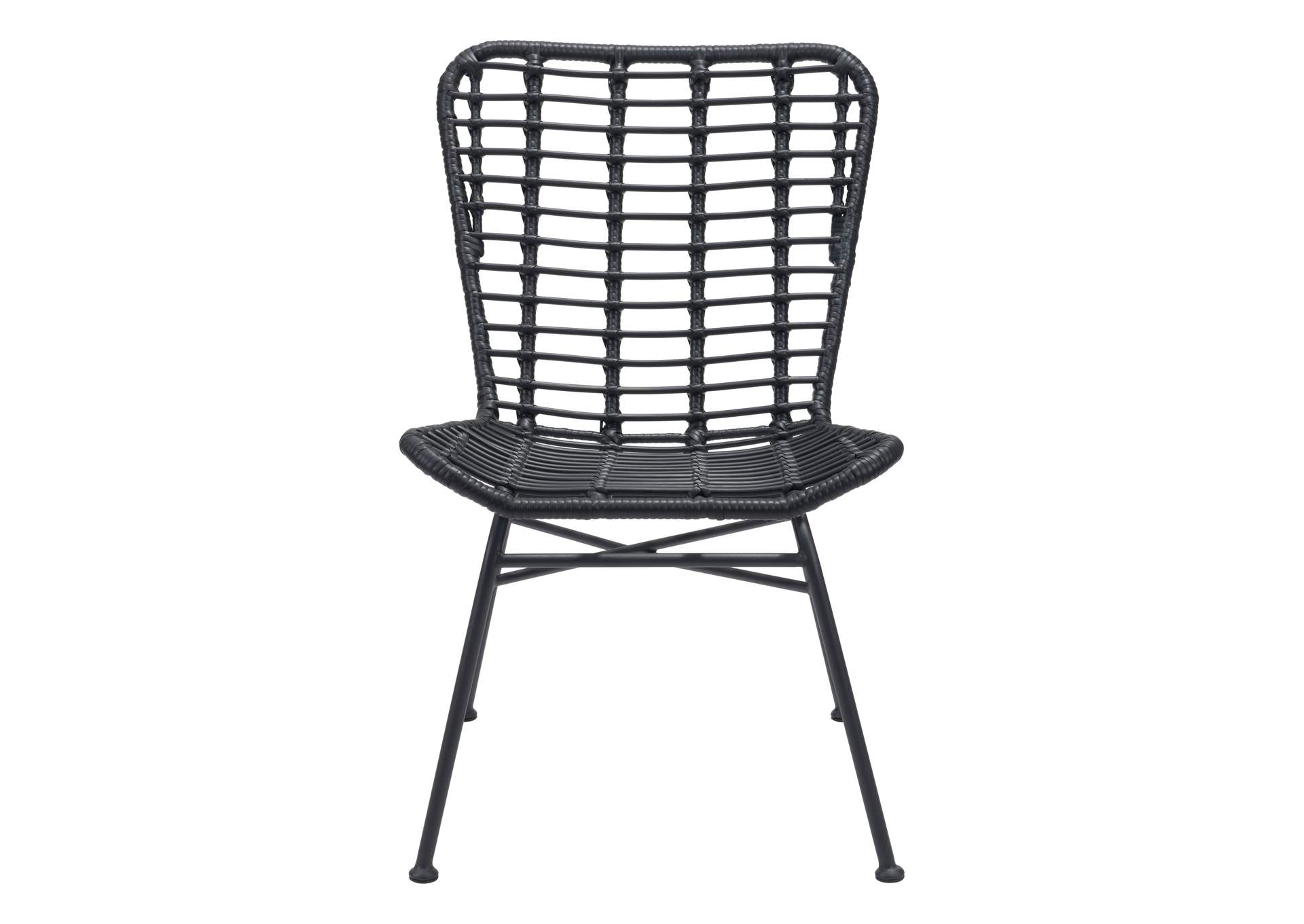 Lorena Dining Chair (Set Of 2) Black,Zuo