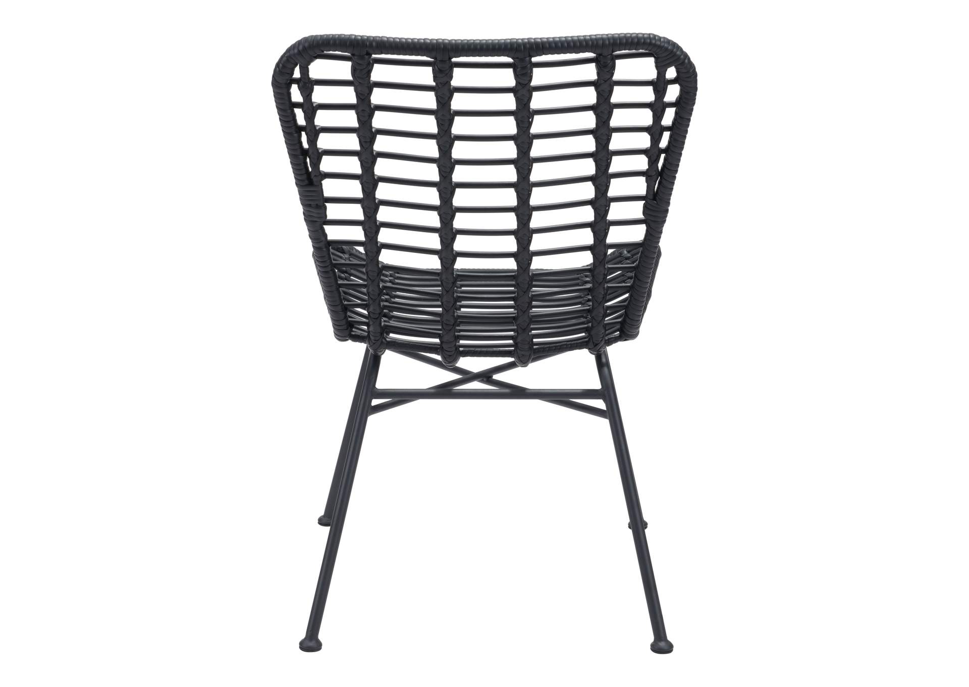Lorena Dining Chair (Set Of 2) Black,Zuo