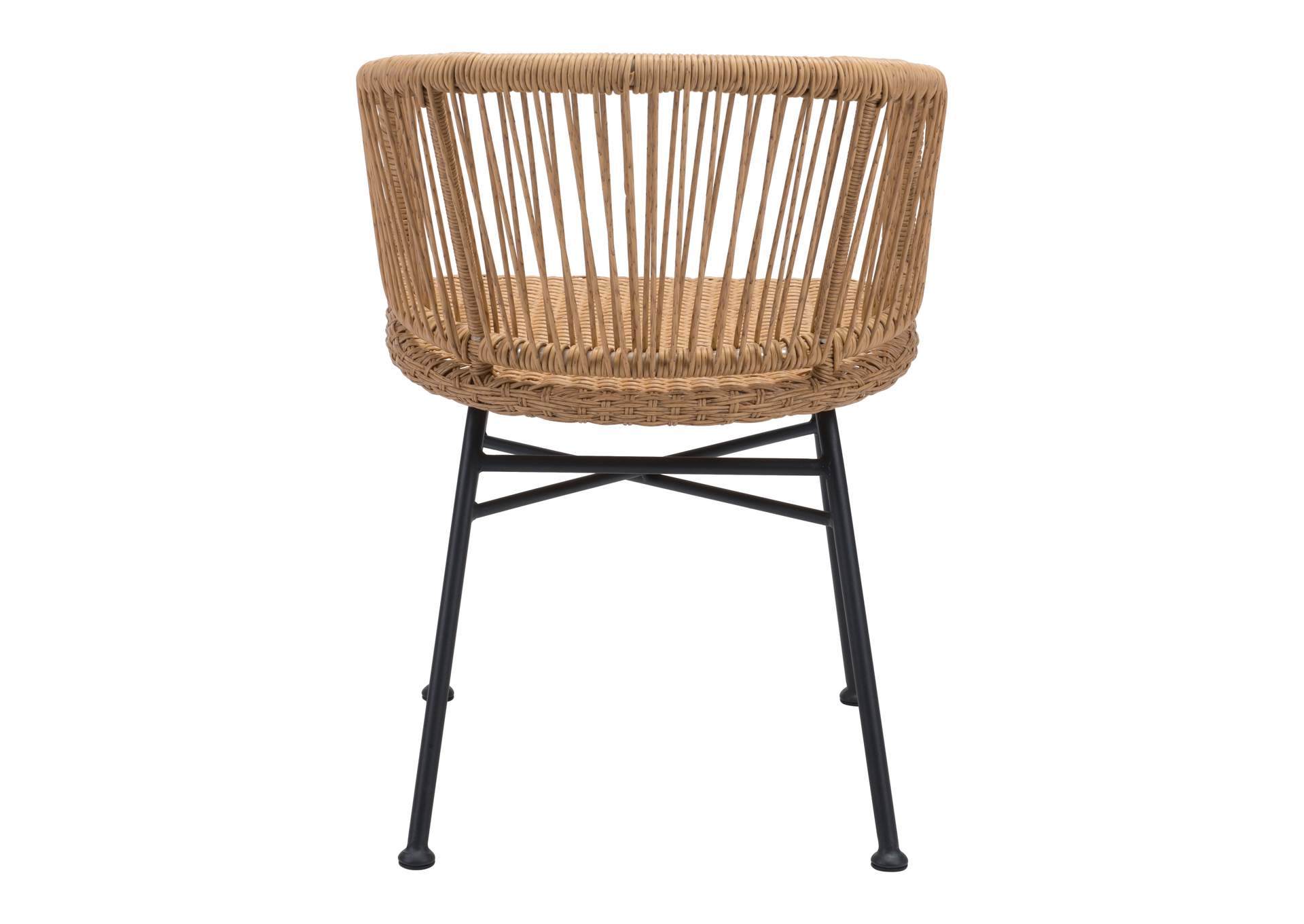 Zaragoza Dining Chair (Set Of 2) Natural,Zuo
