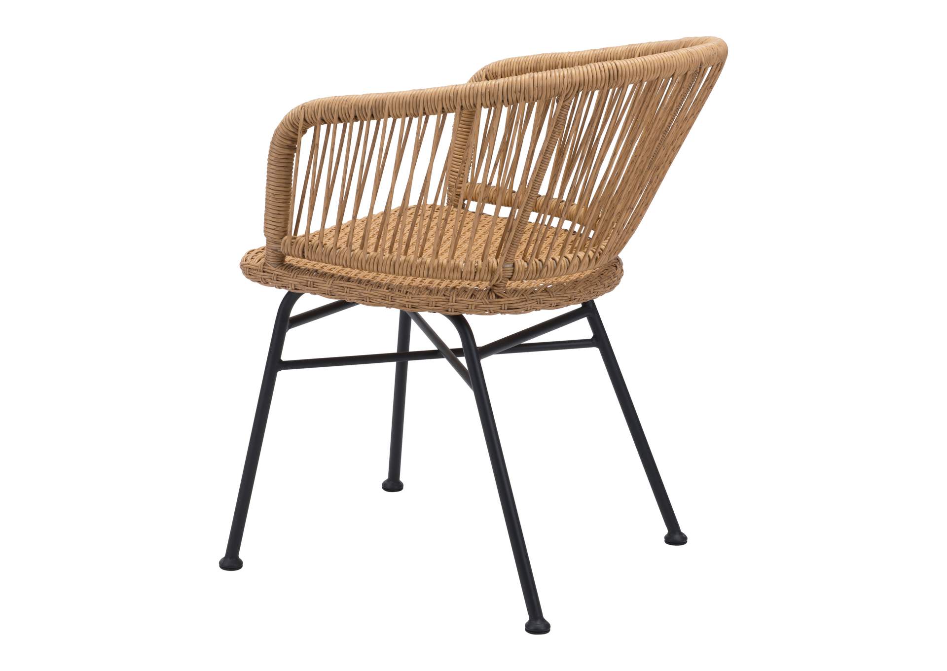 Zaragoza Dining Chair (Set Of 2) Natural,Zuo