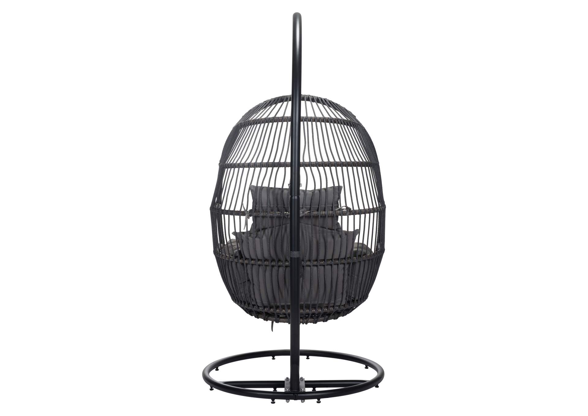 Bilbao Hanging Chair Gray,Zuo