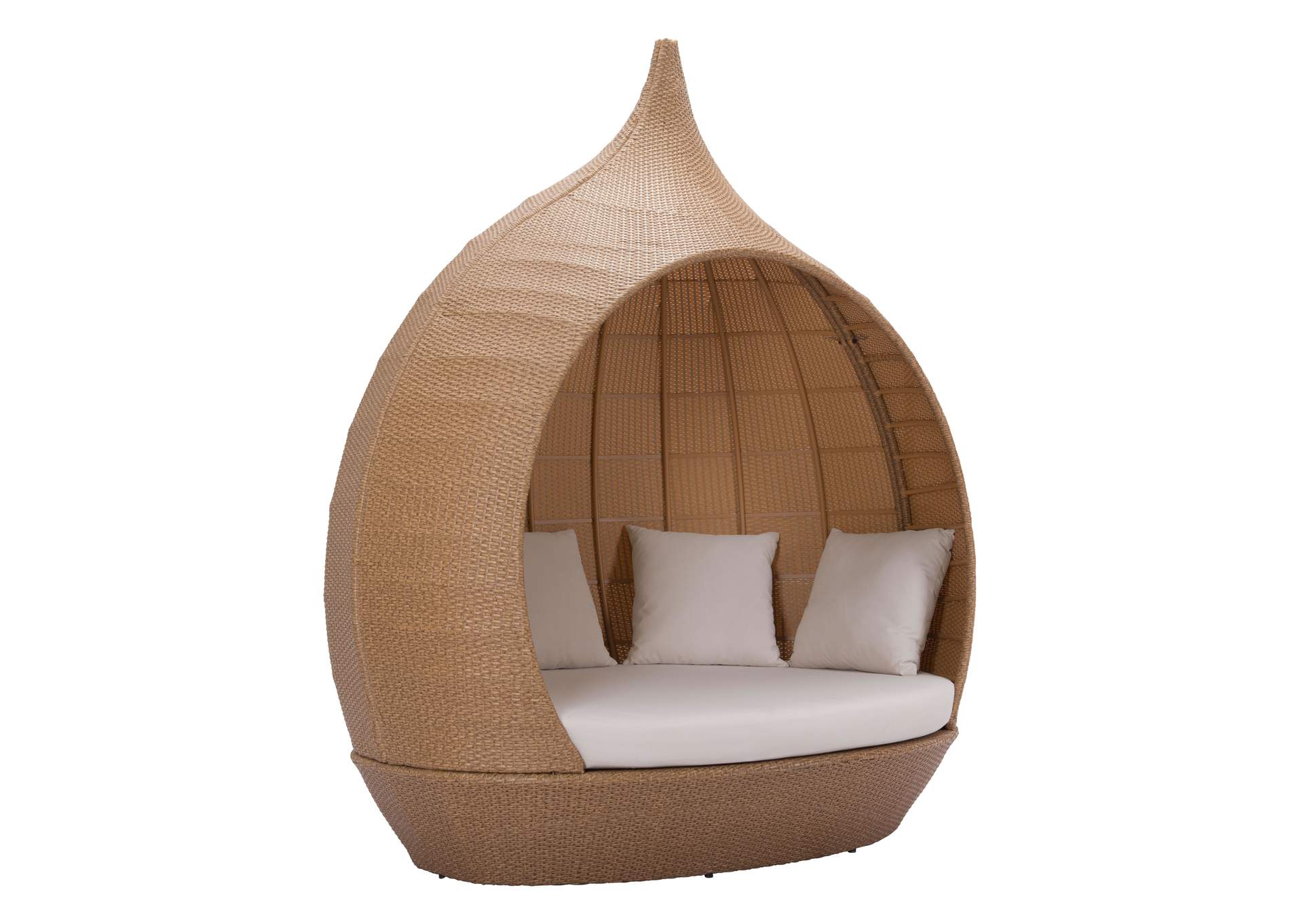 St Lucia Beach Beige & Natural Daybed,Zuo