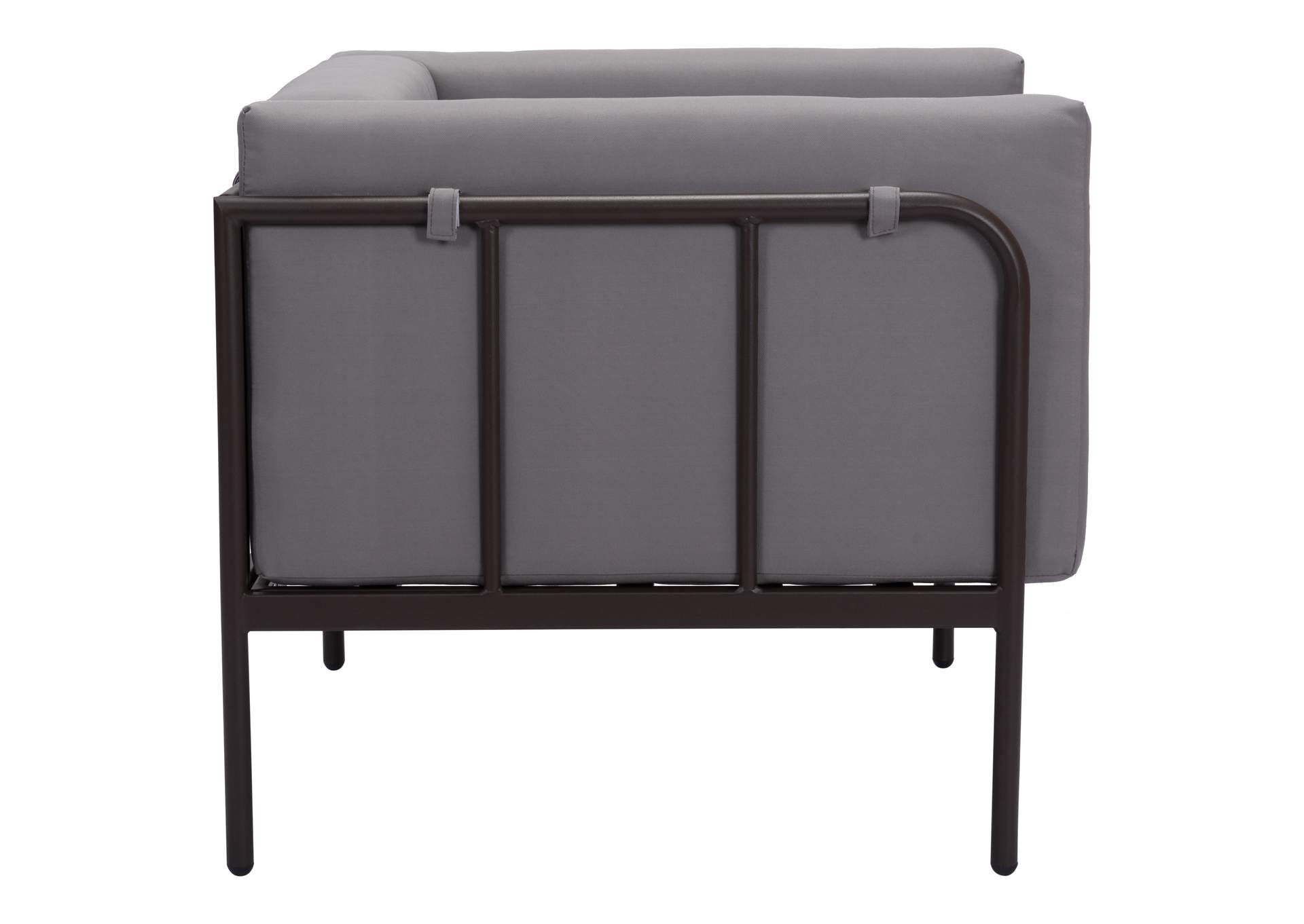 Cancun Arm Chair Brown,Zuo