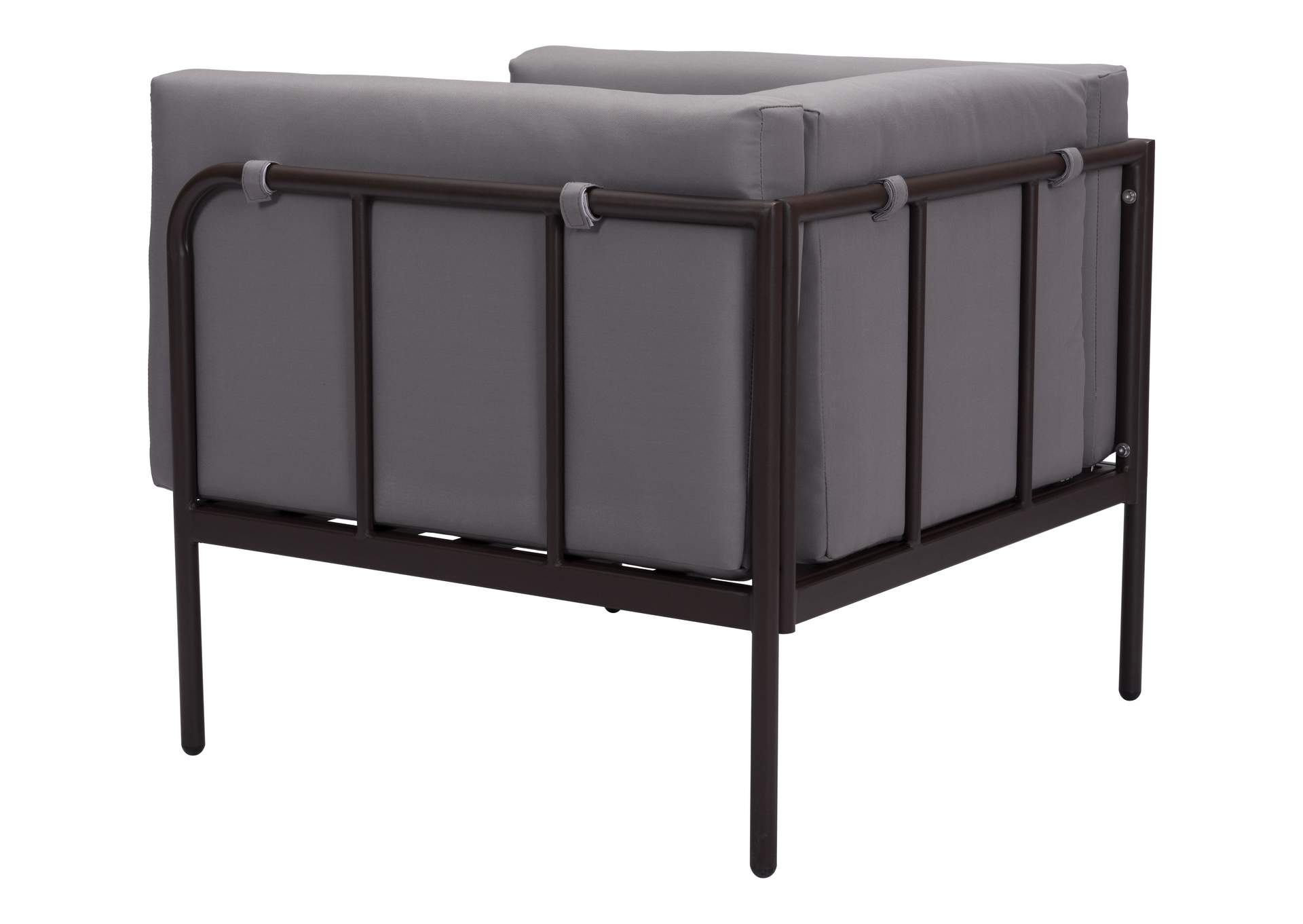 Cancun Arm Chair Brown,Zuo