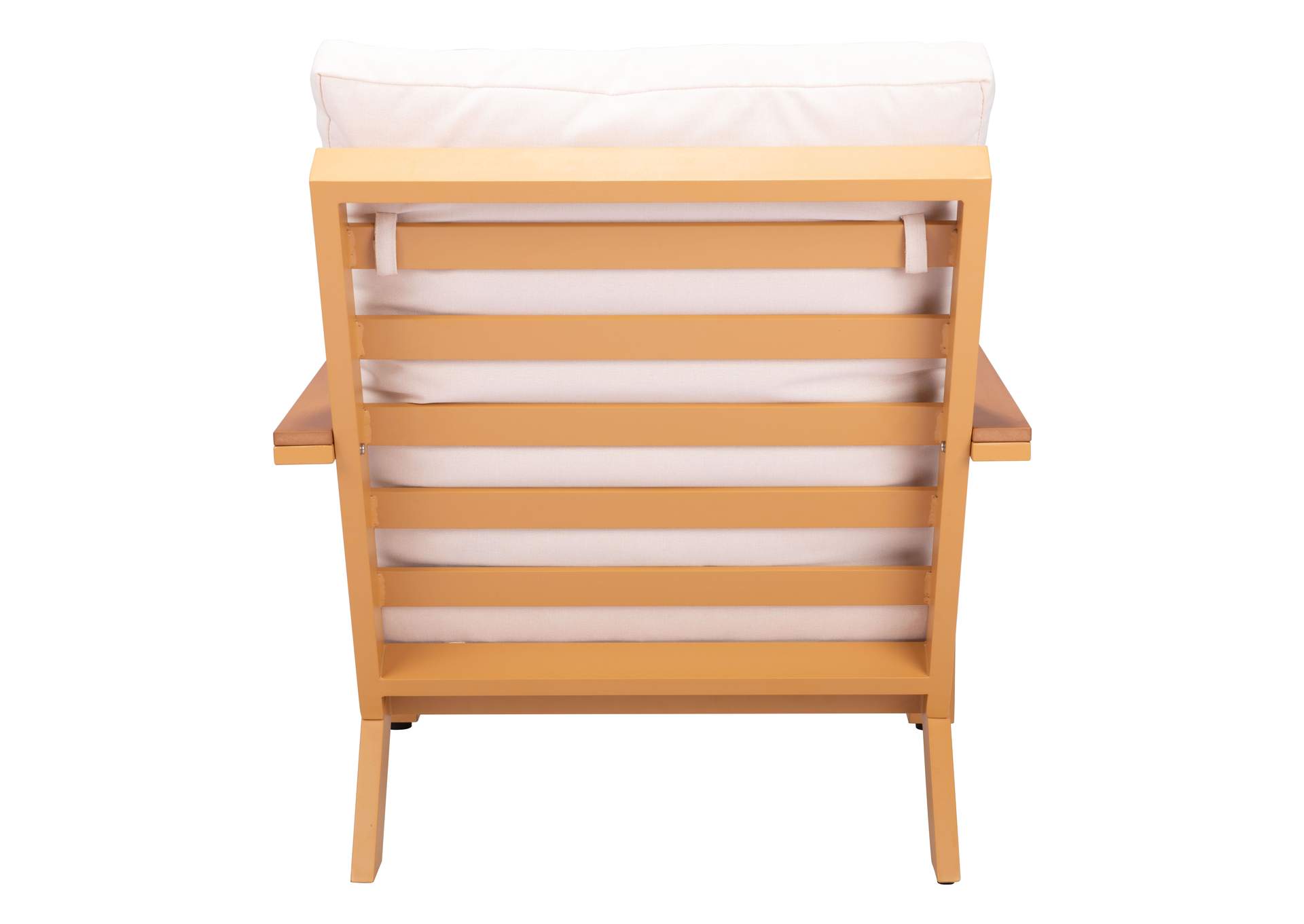 Terrio Accent Chair Beige & Natural,Zuo