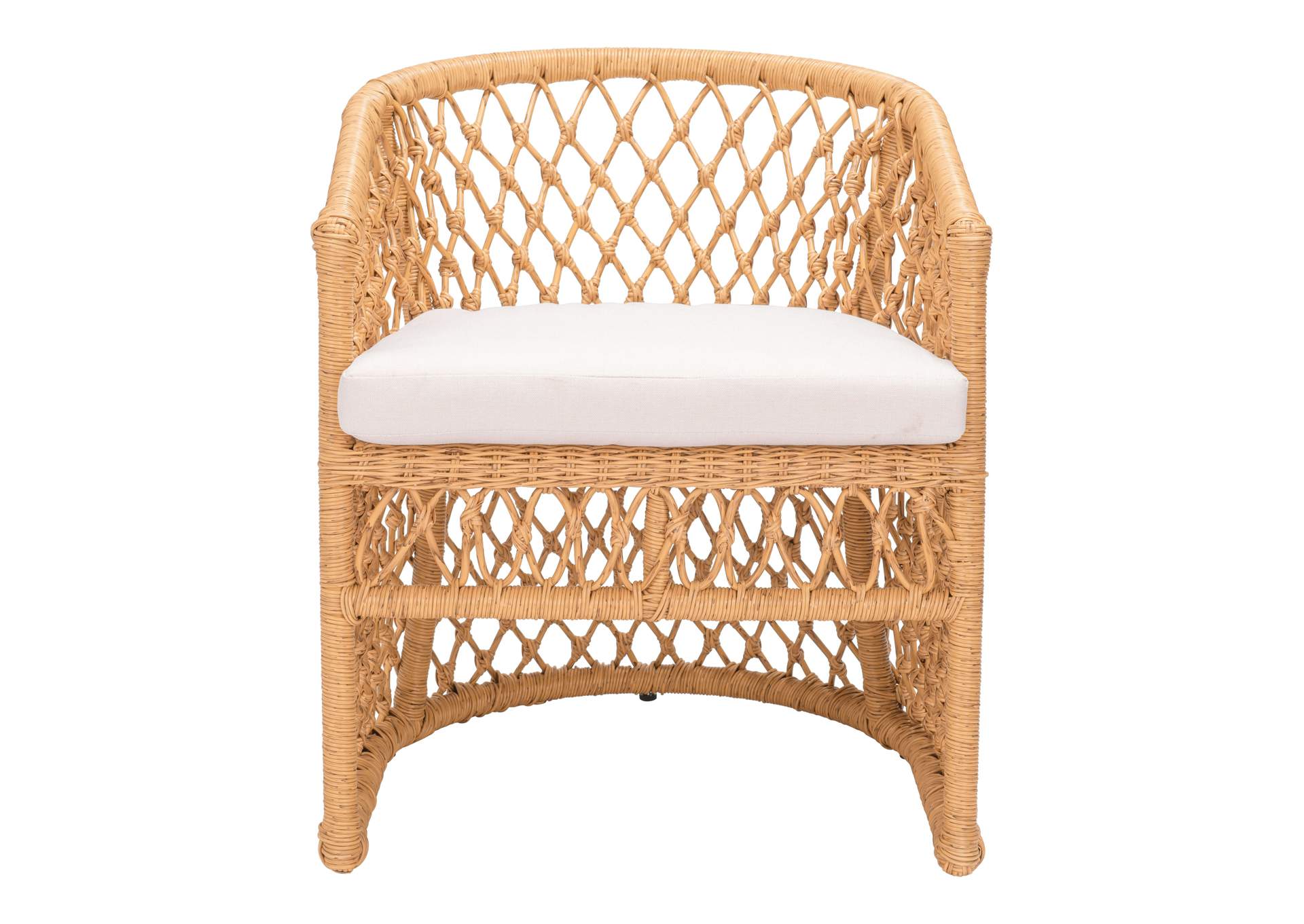 Darce Accent Chair Beige & Natural,Zuo