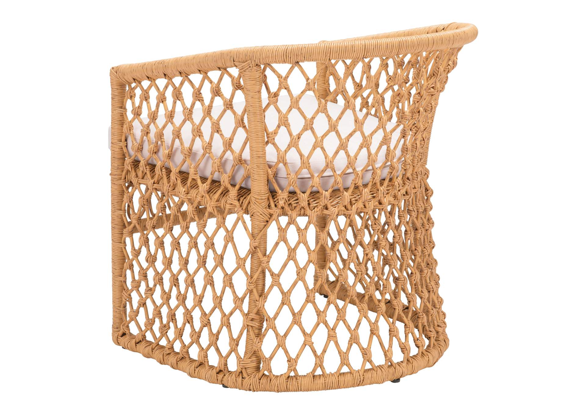 Darce Accent Chair Beige & Natural,Zuo