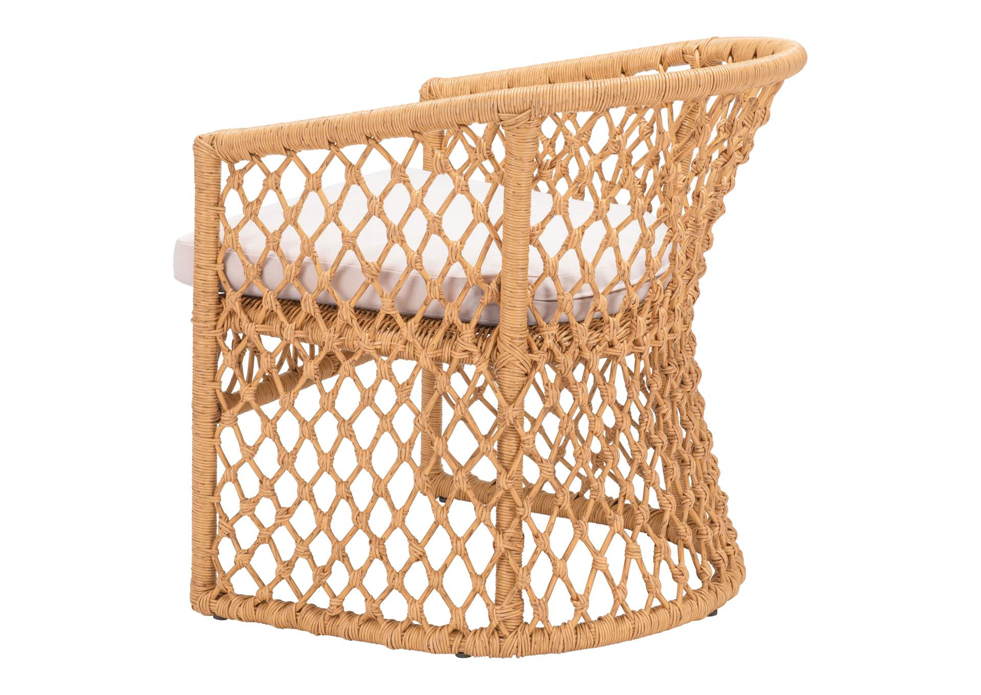 Darce Accent Chair Beige & Natural,Zuo