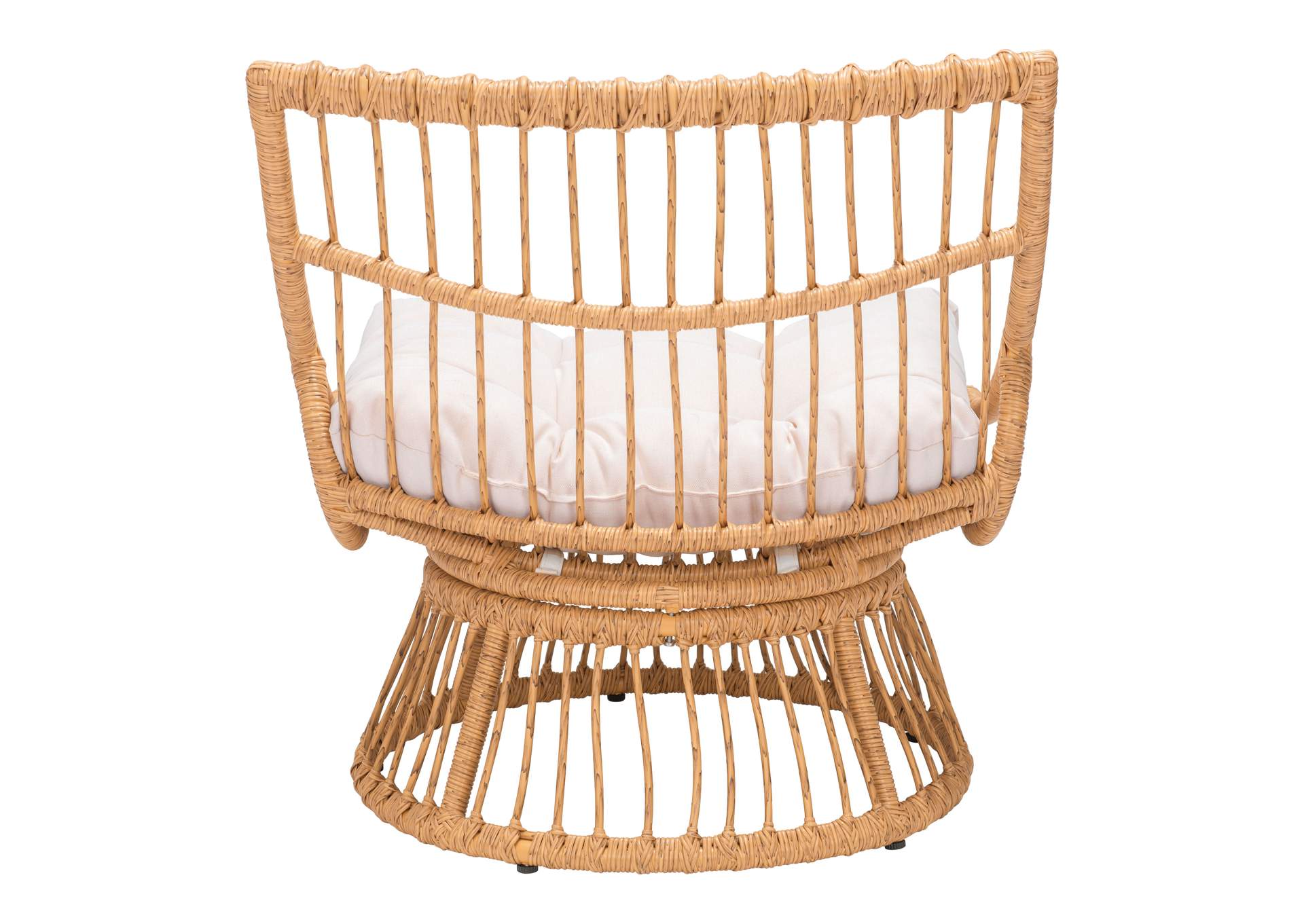 Franco Accent Chair Beige & Natural,Zuo