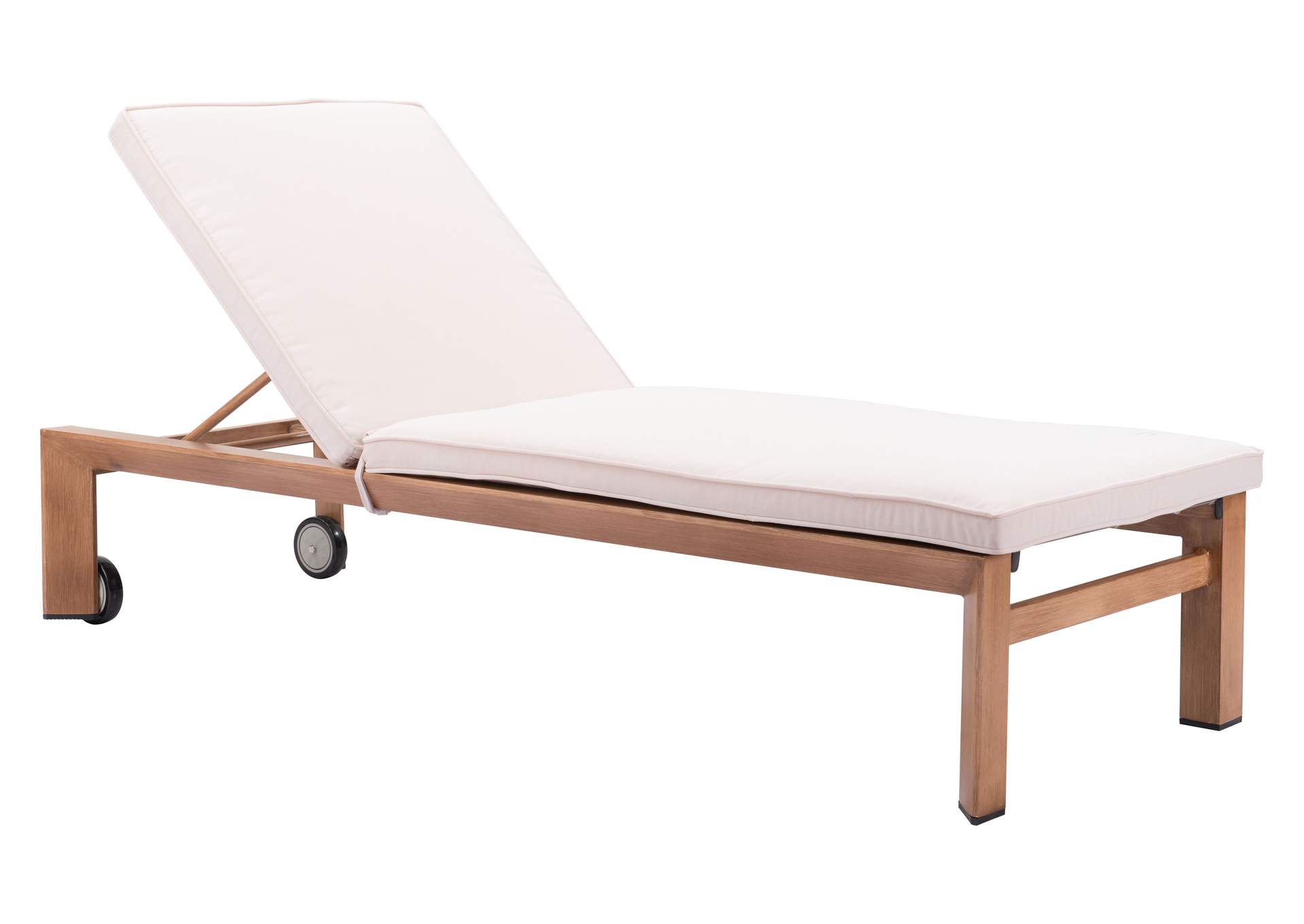 Cozumel Lounge Chair Beige & Natural,Zuo