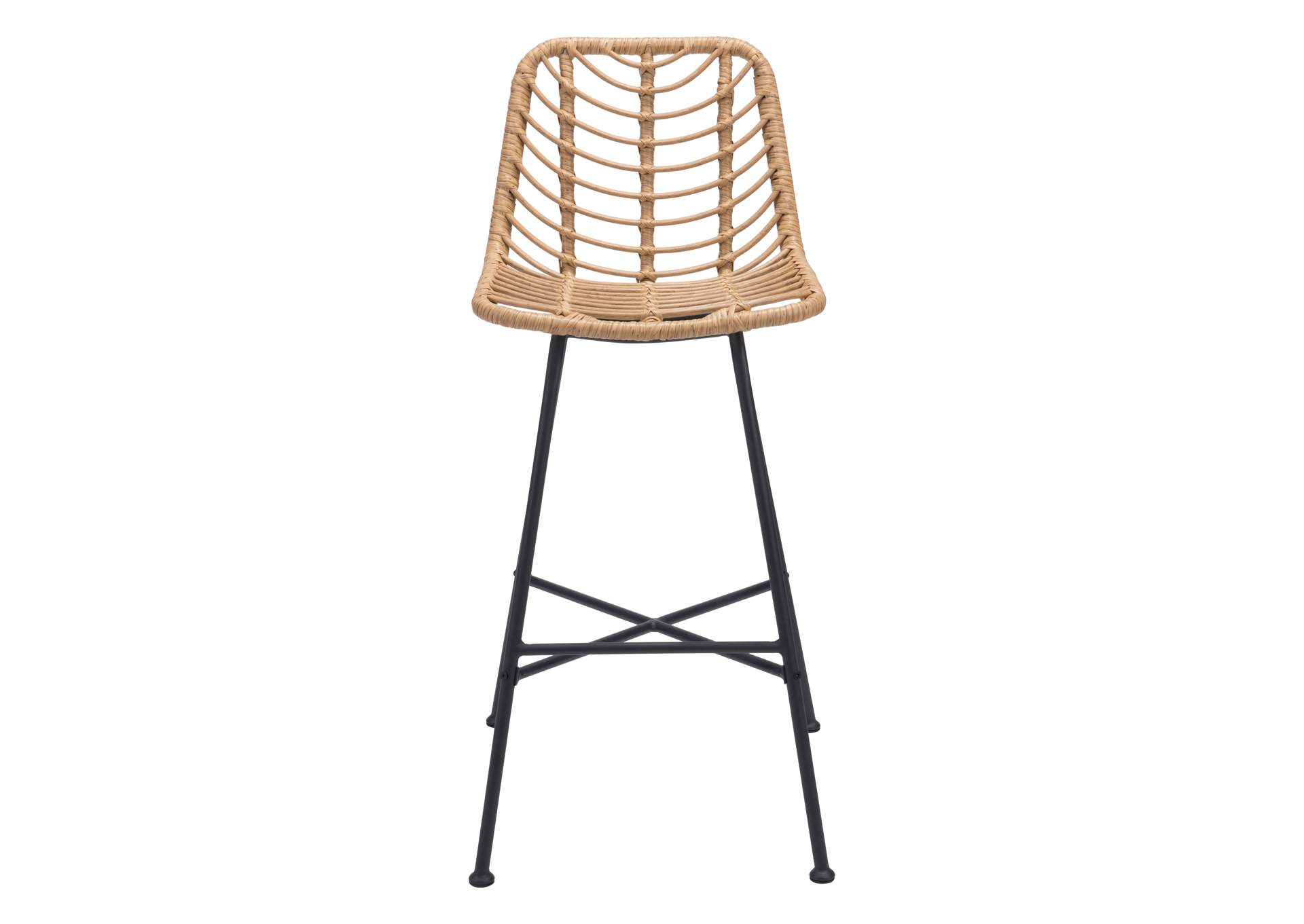 Malaga Barstool (Set Of 2) Natural,Zuo