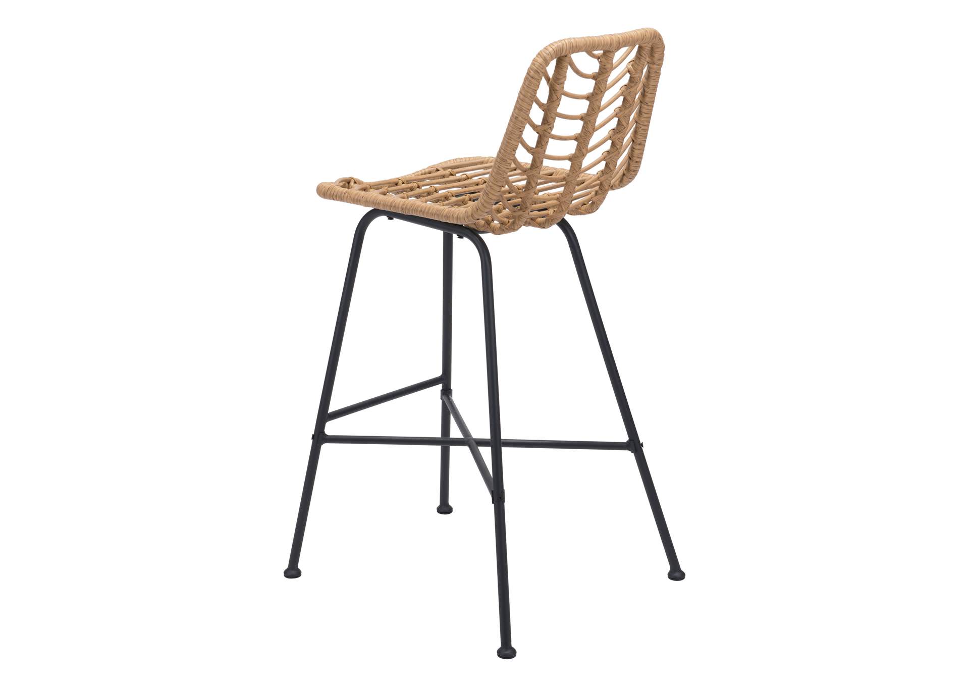 Malaga Barstool (Set Of 2) Natural,Zuo