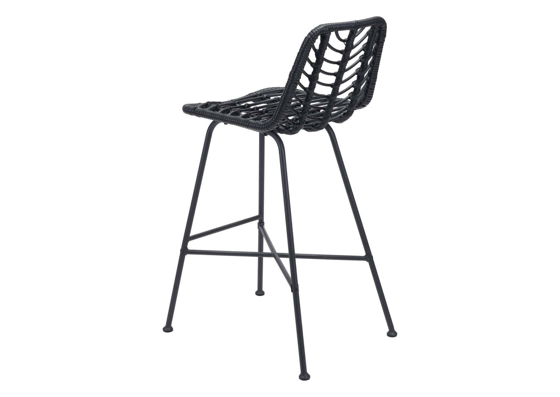 Malaga Barstool (Set Of 2) Black,Zuo