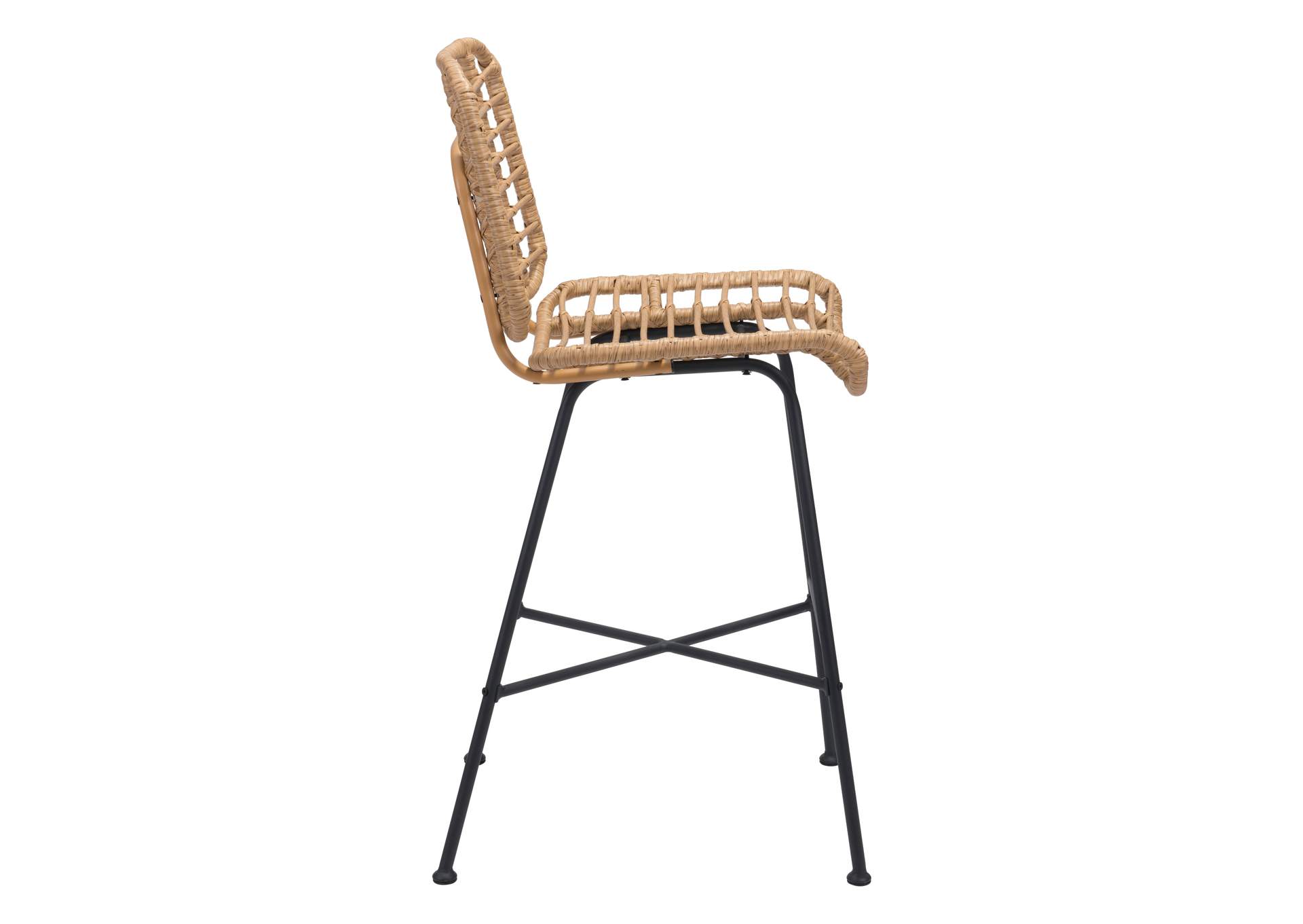 Murcia Barstool (Set Of 2) Natural,Zuo