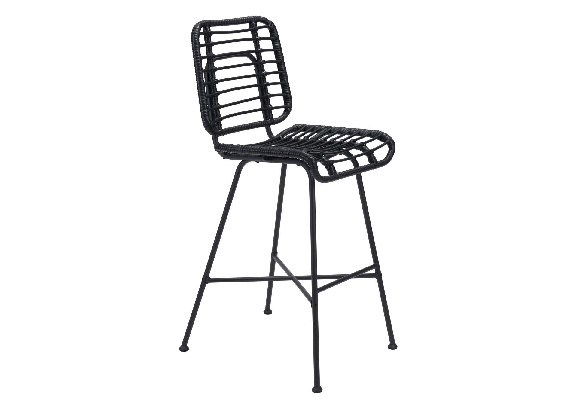 Murcia Barstool (Set Of 2) Black,Zuo