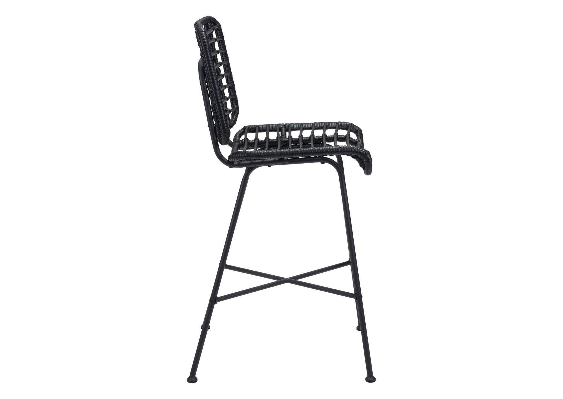 Murcia Barstool (Set Of 2) Black,Zuo