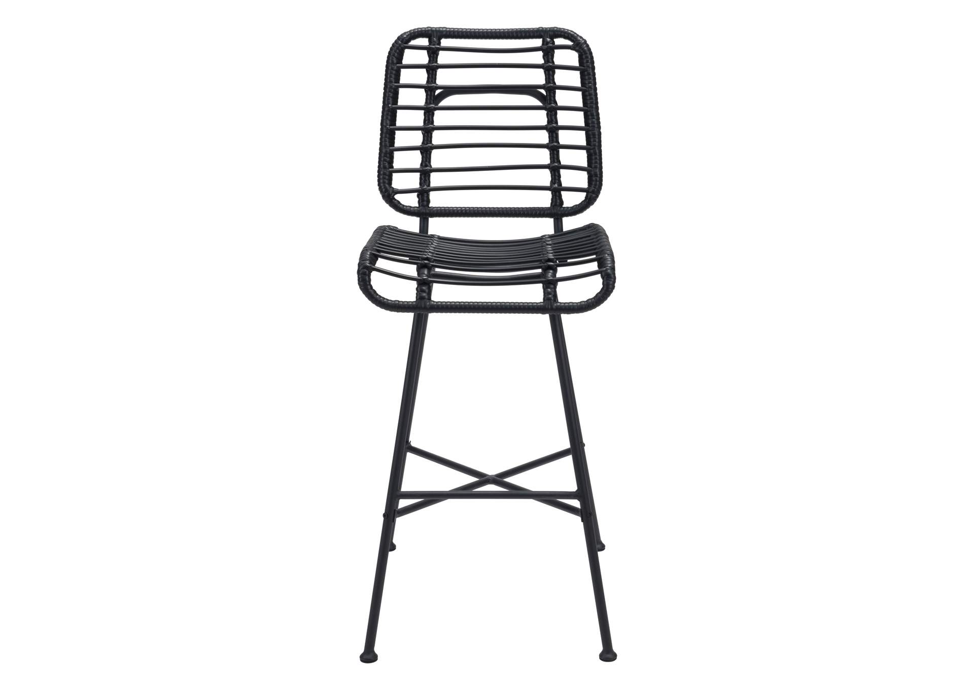 Murcia Barstool (Set Of 2) Black,Zuo