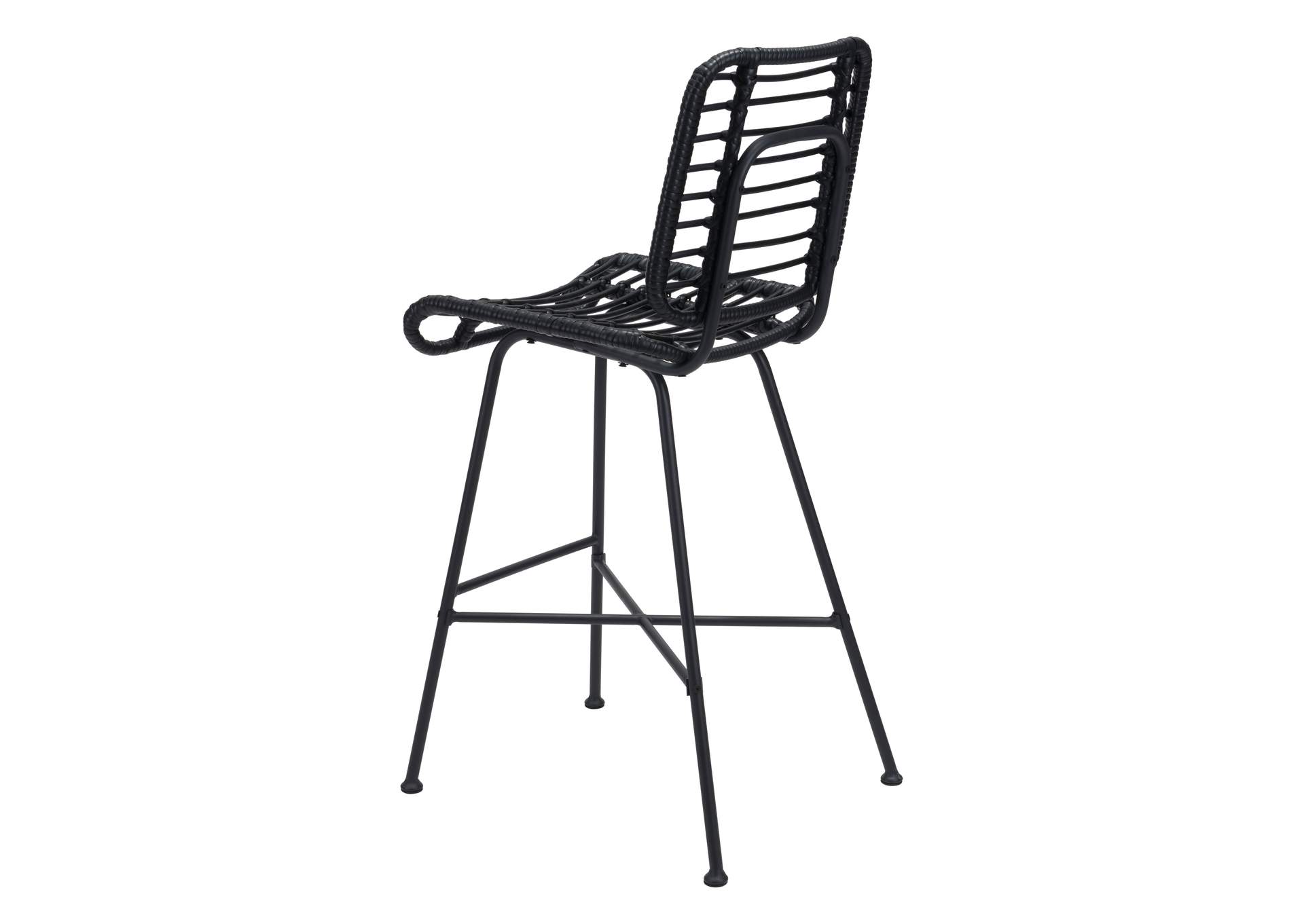 Murcia Barstool (Set Of 2) Black,Zuo