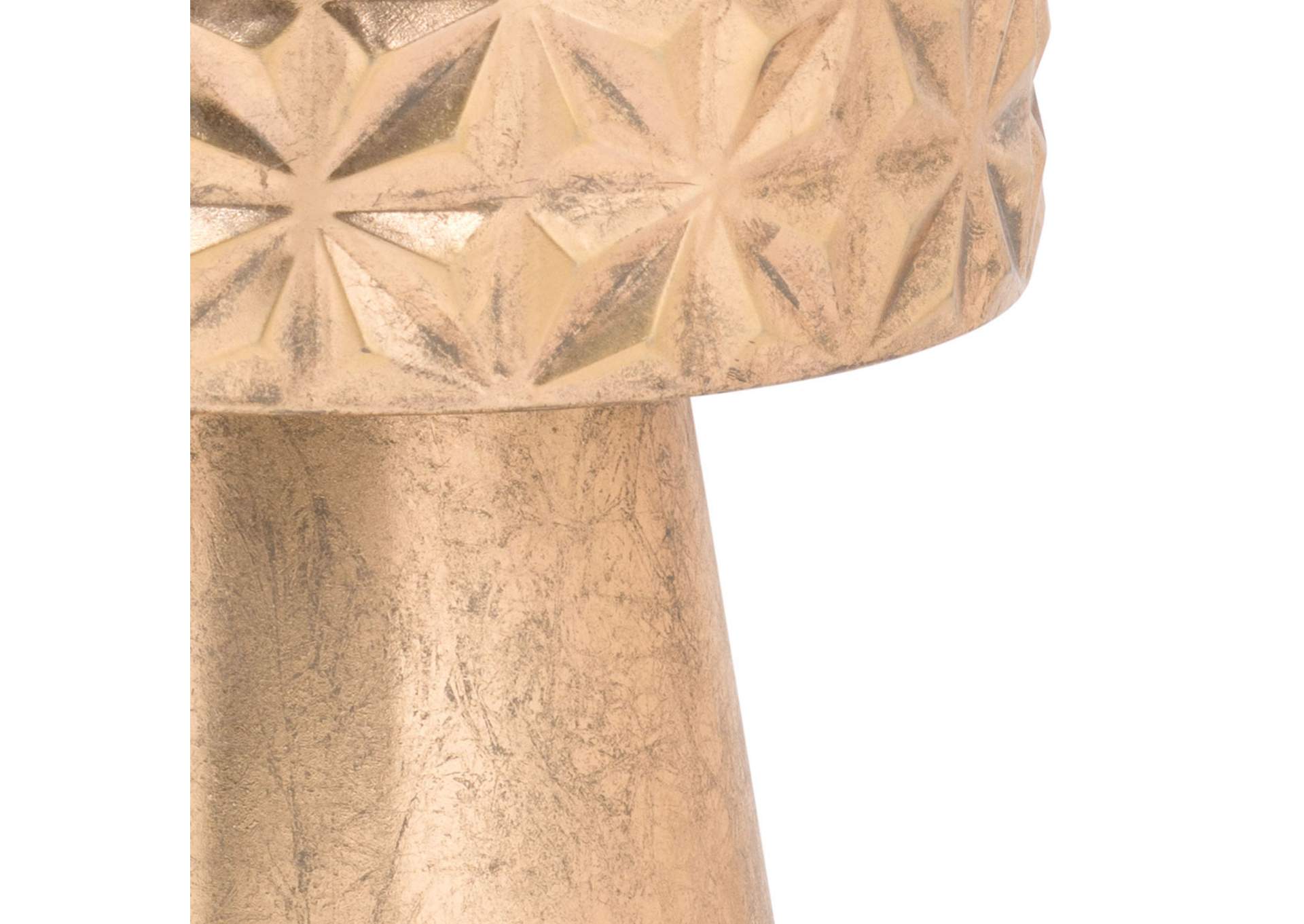 Aztec Side Table Gold,Zuo