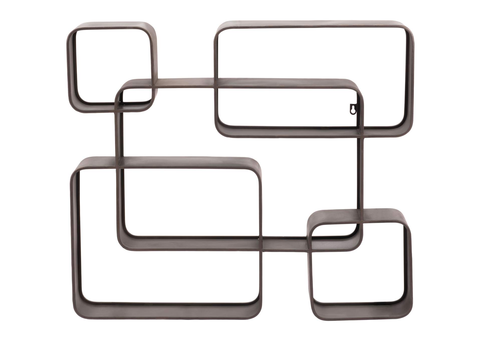 Reza Wall Shelf Antique Gray,Zuo