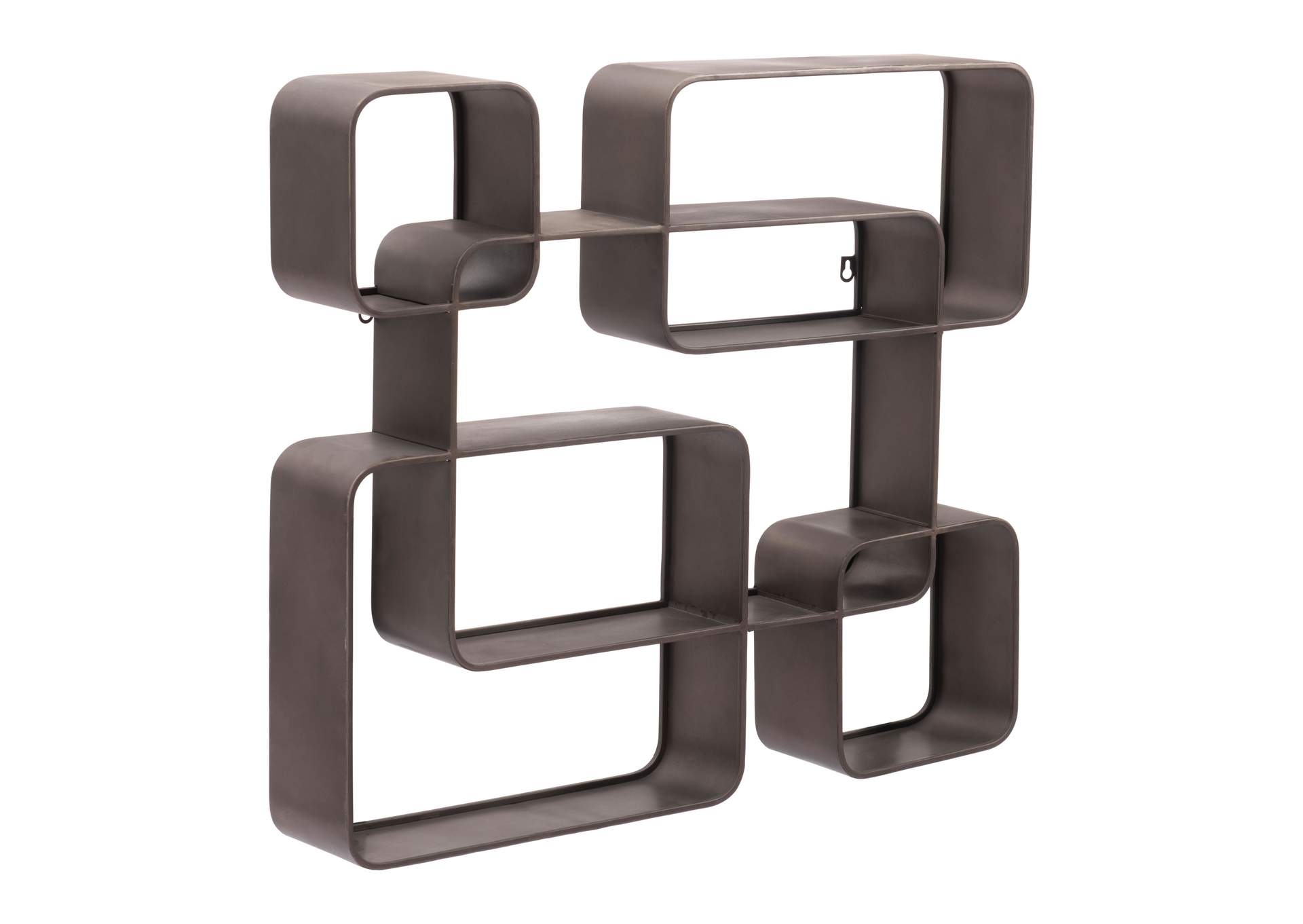 Reza Wall Shelf Antique Gray,Zuo