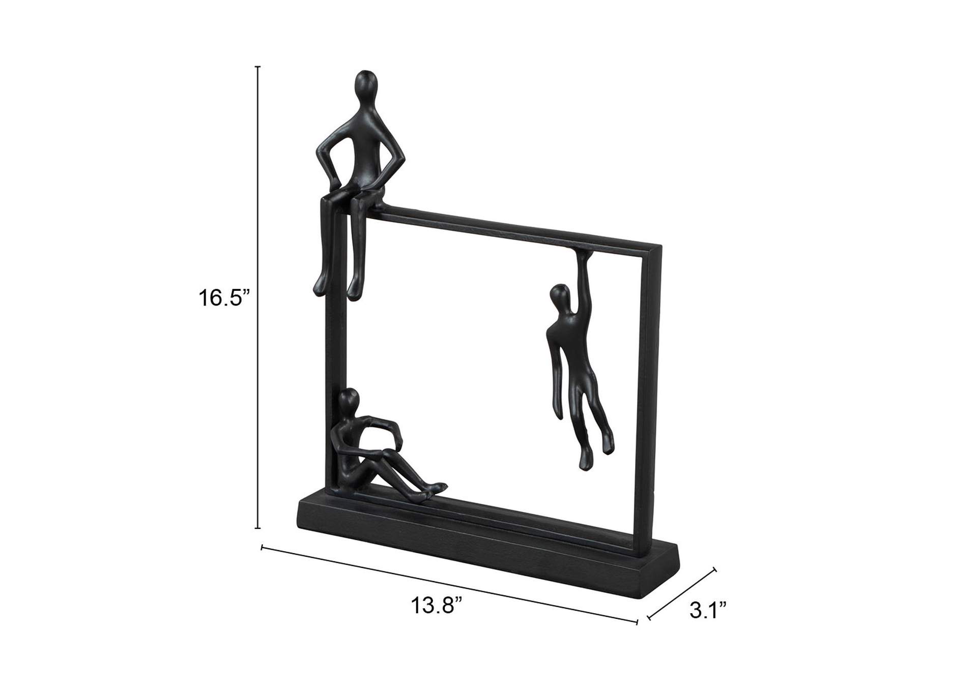 Hang Table Art Black & White,Zuo
