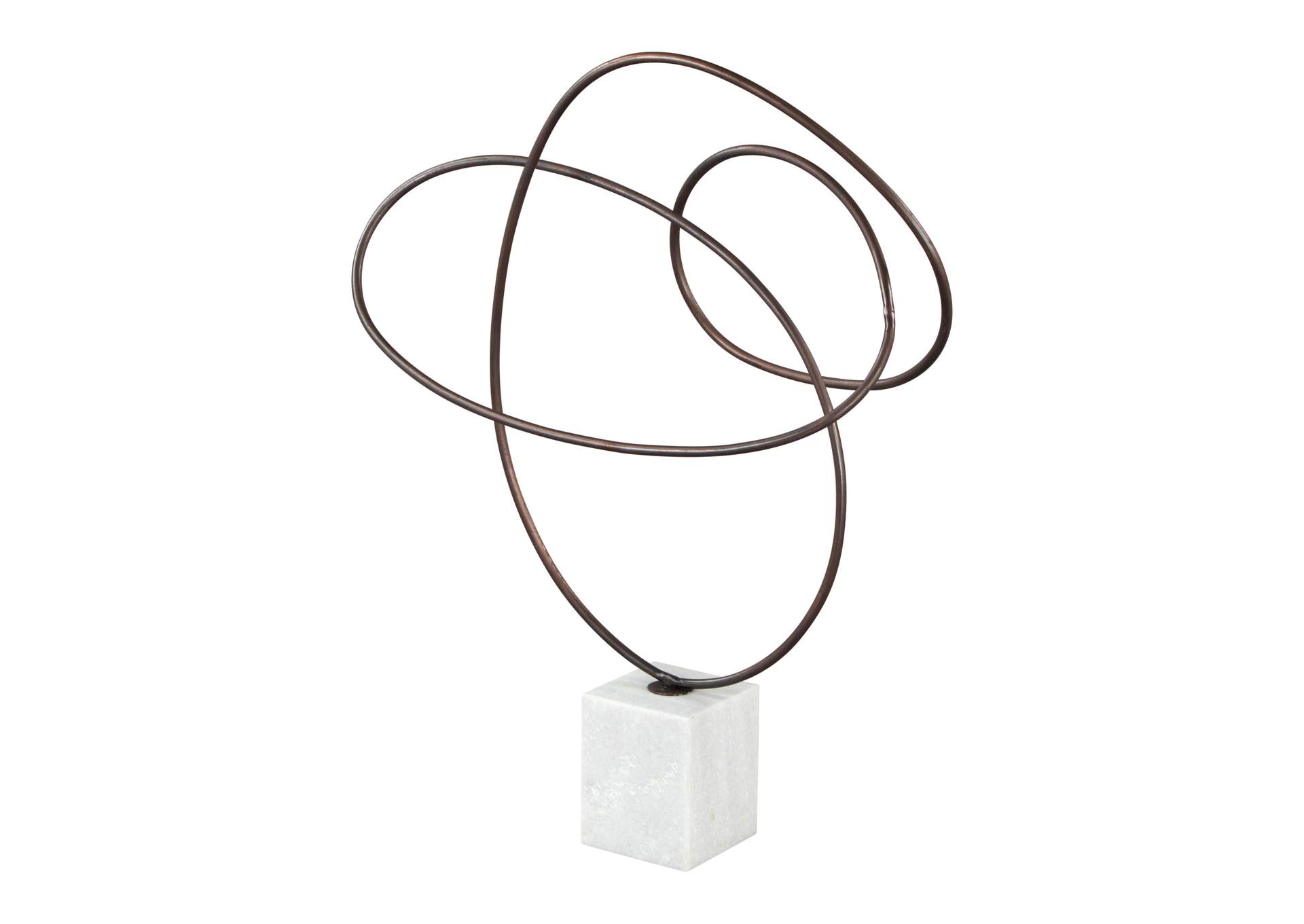Spin Table Art Black & White,Zuo