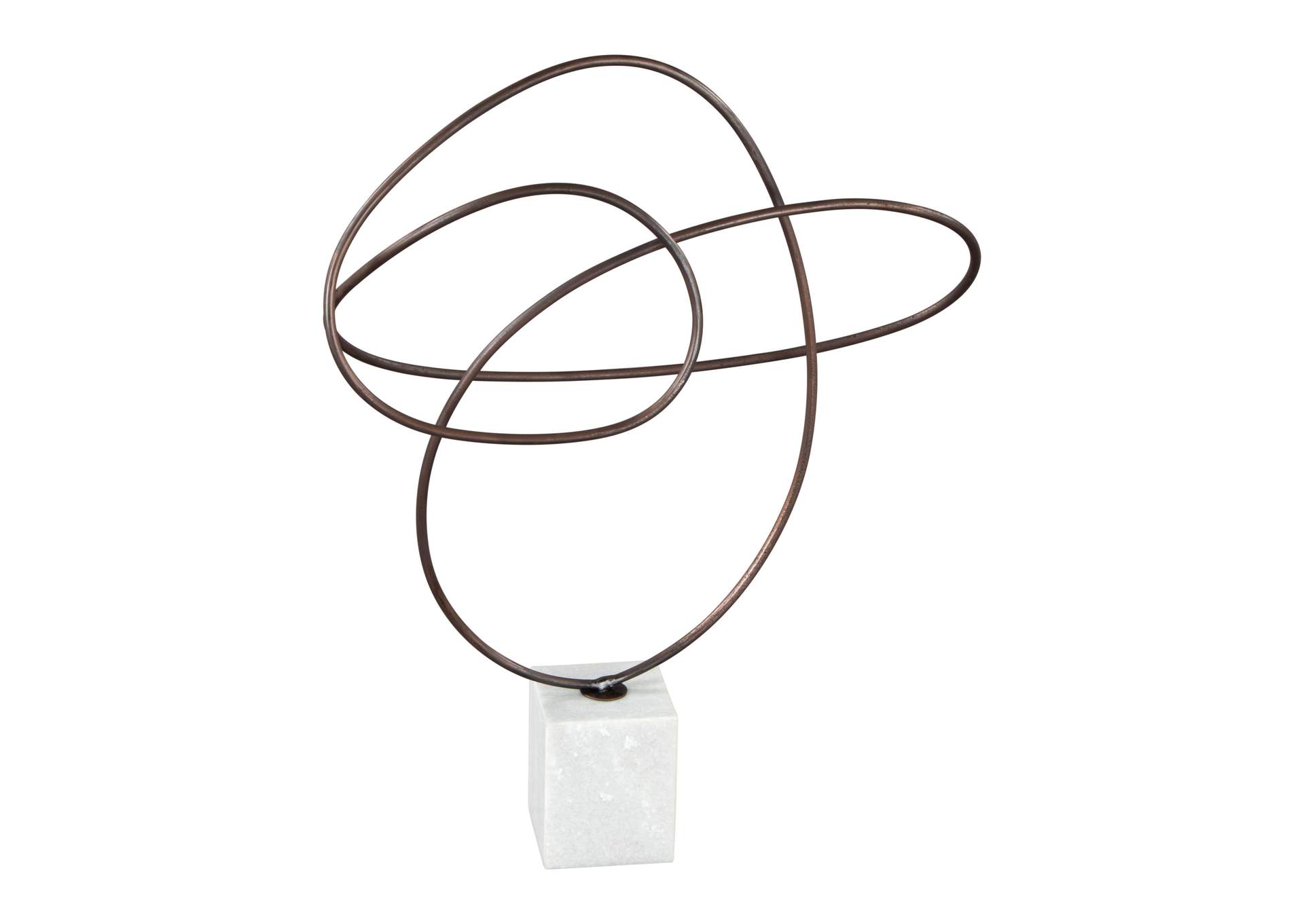 Spin Table Art Black & White,Zuo