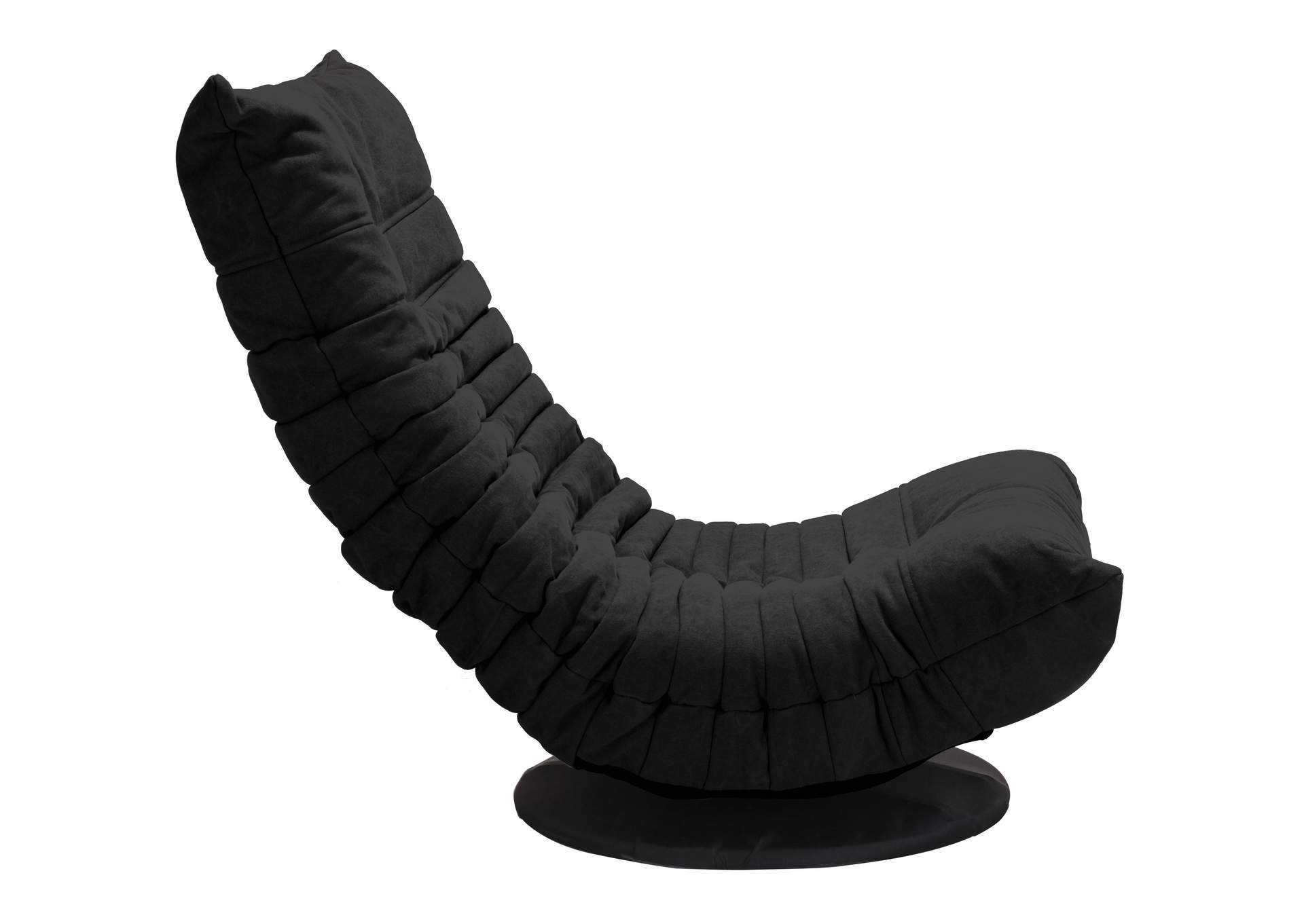 Down Low Swivel Chair Black,Zuo