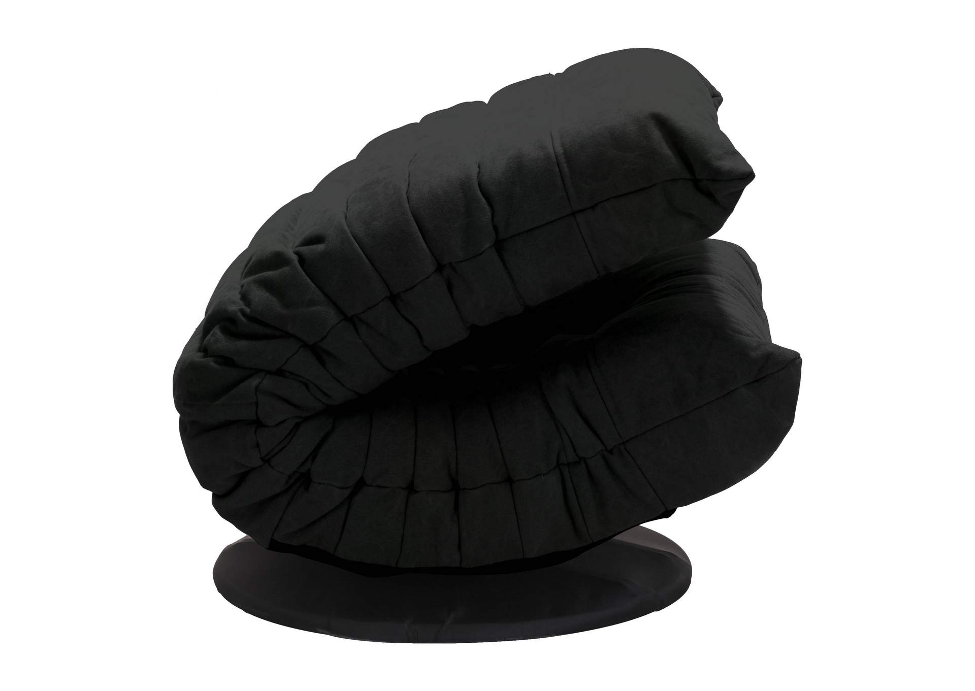 Down Low Swivel Chair Black,Zuo