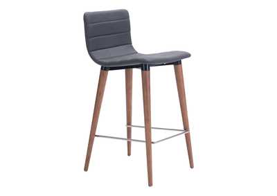 Jericho Counter Chair [Set of 2] Gray