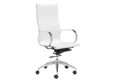 Image for Glider High Back Office Chair White