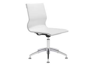 Image for Glider Conference Chair White