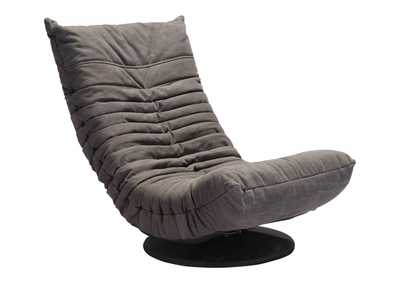 Image for Down Low Swivel Chair Gray