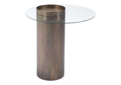 Image for Emi End Table Antique Gold