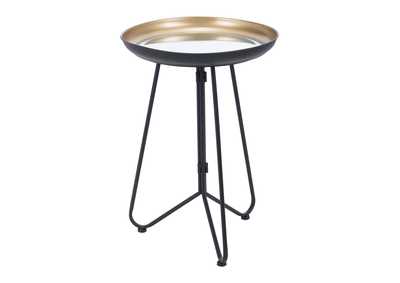 Image for Foley Accent Table Gold & Black