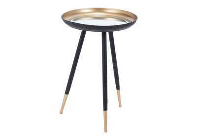 Image for Everly Accent Table Gold & Black