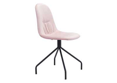 Image for Slope Dining Chair (Set Of 2) Pink