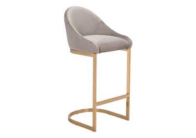 Image for Scott Barstool Gray & Gold