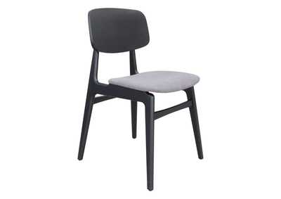 Image for Othello Dining Chair (Set Of 2) Gray & Black
