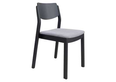 Image for Desdamona Dining Chair (Set Of 2) Gray & Black