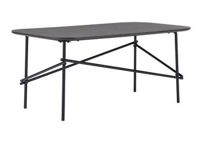 Image for Ireland Coffee Table Dark Brown & Black