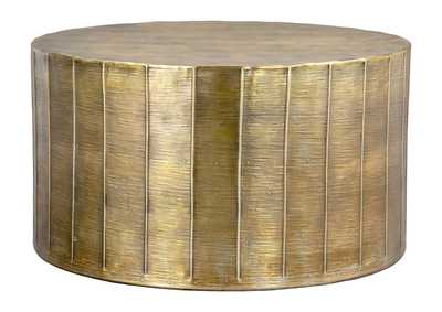 Image for Chris Coffee Table Antique Brass
